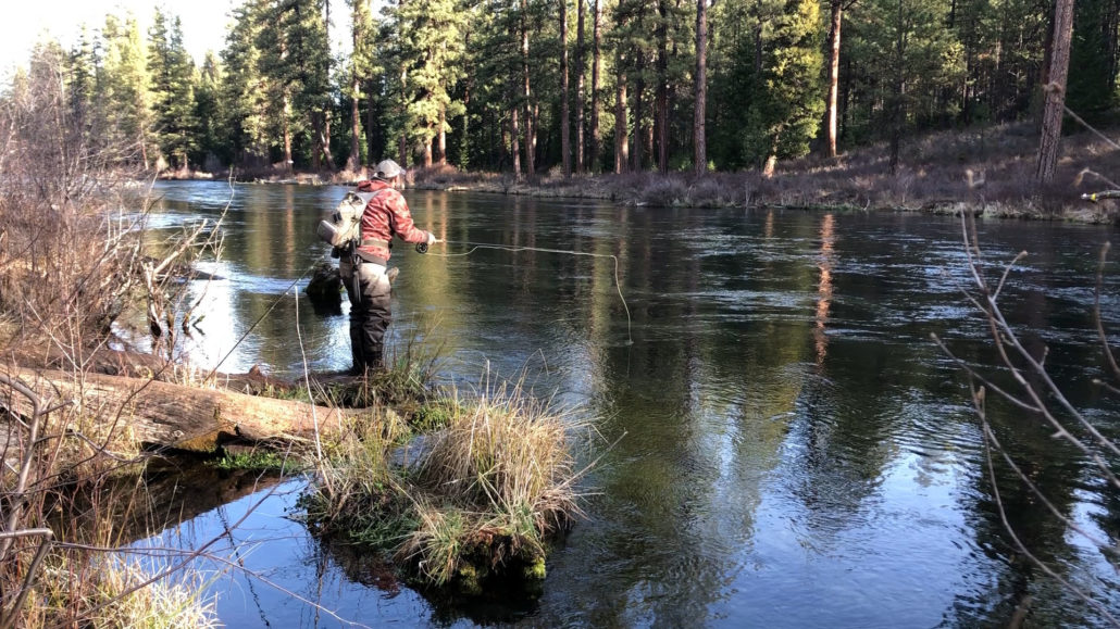 shore fishing metolius